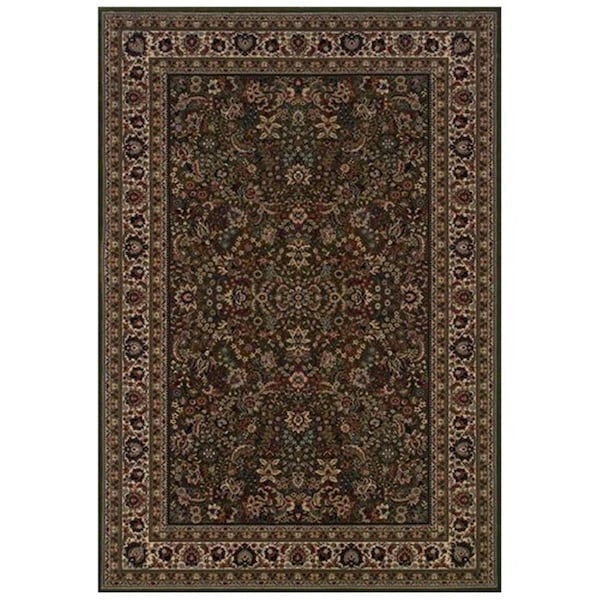 Sphinx By Oriental Weavers Oriental Weavers Ariana 213G8 10x13 Rectangle - Green/ Ivory-Polypropylene A213G8300390ST - main